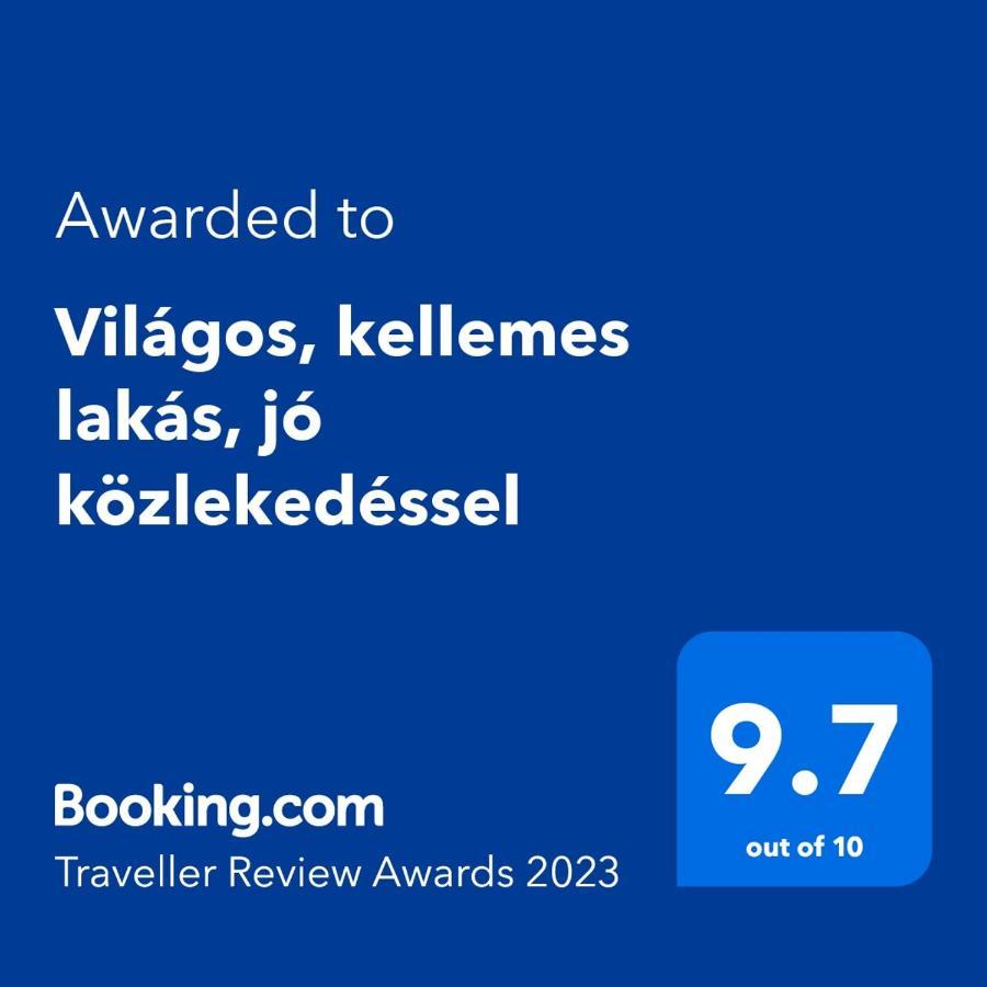Világos, kellemes lakás, jó közlekedéssel Budapest Esterno foto